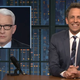 Illustration for article titled Seth Meyers stares down the eye-rolling over the Comey firing